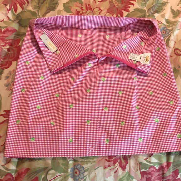 Vintage TALBOTS size 12 P STRETCH Gingham Pink White Plaid
Embroidered LIME NEW - Picture 8 of 15